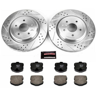 compare product Power Stop 06-13 Chevrolet Corvette Rear Z23 Evolution Sport Brake Kit