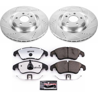 compare product Power Stop 10-11 Audi S4 Front Z26 Street Warrior Brake Kit