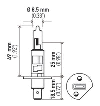 Hella Optilux H1 12V/55W XY Yellow Bulb - My Store