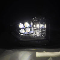 AlphaRex 14 - 21 Toyota Tundra NOVA - Series LED Proj Headlights Alpha - Blk w/Actv Light & Seq. Sig + DRL - My Store