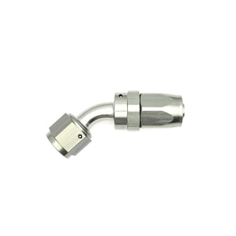 compare product DeatschWerks 8AN Female Swivel 45-Degree Hose End CPE