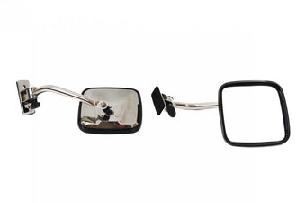 compare product Kentrol 97-18 Jeep Wrangler TJ/JK E-Z Detach Mirrors Pair - Polished Silver