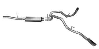 compare product Gibson 14-19 Cadillac Escalade Base 6.2L 3.5in/2.25in Cat-Back Dual Extreme Exhaust - Aluminized