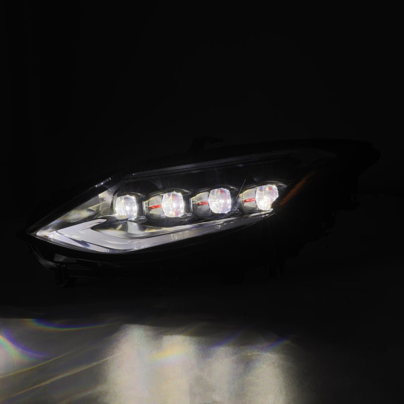 AlphaRex 23 - 24 Nissan Z NOVA - Series LED Projector Headlights Black w/Activation Light & Seq.Sig - My Store