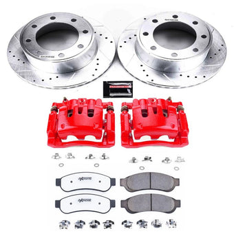compare product Power Stop 10-13 Ford F-250 Super Duty Rear Z36 Truck & Tow Kit w/Cals