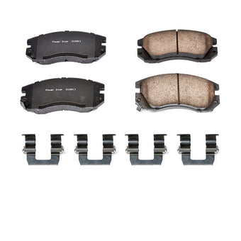compare product Power Stop 91-94 Subaru Legacy Front Z17 Evolution Ceramic Brake Pads w/Hardware
