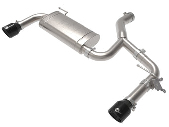 compare product aFe MACHForce XP Exhausts Axle-Back 15-21 BMW X1 2.0L (t) (SS w/Black Tips)