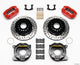 Wilwood Dynapro Dust - Boot P/S Park Brake Kit Drilled Red Small Ford 2.50in Offset - My Store