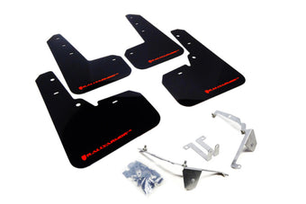 compare product Rally Armor 13-17 Subaru Crosstrek XV Black UR Mud Flap w/Red Logo