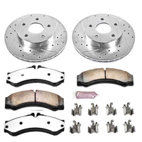 Power Stop 99 - 04 Jeep Grand Cherokee Front Z36 Truck & Tow Brake Kit - My Store