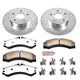 Power Stop 99 - 04 Jeep Grand Cherokee Front Z36 Truck & Tow Brake Kit - My Store