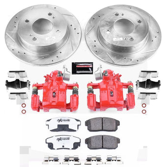 compare product Power Stop 01-02 Infiniti G20 Rear Z26 Street Warrior Brake Kit w/Calipers