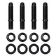 Moroso 5/16in - 24 x 1.625in Long 12 - Point Nuts Carburetor Stud Kit - My Store