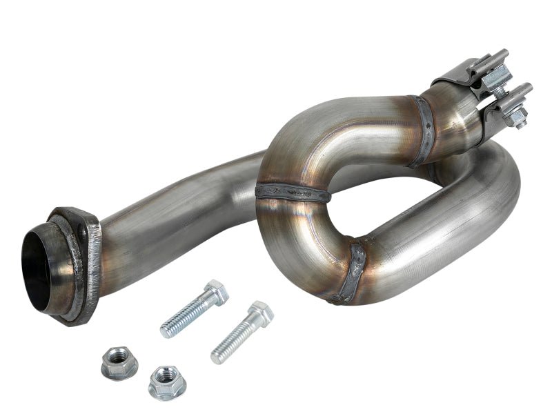 aFe POWER Twisted Steel Loop Relocation Pipe 2018 Jeep Wrangler (JL) V6 - 3.6L - My Store