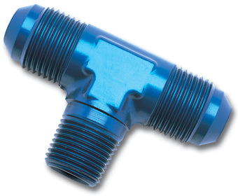 compare product Russell Performance -8 AN to 3/8in NPT Flare to Pipe Tee Fitting