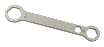 compare product CruzTOOLS Combo Axle Wrench 14mm x 22mm x 27mm