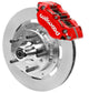 Wilwood 70 - 81 FBody/75 - 79 A&XBody Dynapro Frt Brk Kit 11.75in Rtr Red Caliper Use w/ ProDrop Spindle - My Store