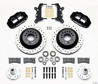 compare product Wilwood Narrow Superlite 6R Front Hub & 1PC Rtr Kit 12.88in Drilled 60-68 Ford / Mercury Full Size