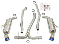 aFe POWER Takeda 16 - 17 Honda Civic I4 - 1.5L (t) 2.5 - 2.25in 304 SS CB Dual - Exit Exhaust Blue Tips - My Store
