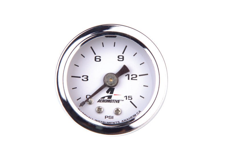 Aeromotive 0 - 15 PSI Fuel Pressure Gauge - My Store