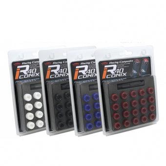 compare product Project Kics R40 Iconix End Caps (White) - 20 Pcs
