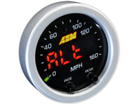 AEM X - Series 0 - 160 MPH Black Bezel w/ Black Face GPS Speedometer Gauge - My Store