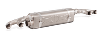 Akrapovic 16 - 17 Porsche 911 Turbo/Turbo S (991.2) Slip - On Line (Titanium) (Req. Tips/Diffuser) - My Store
