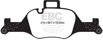 compare product EBC 2017+ BMW 530 G30 Redstuff Front Brake Pads