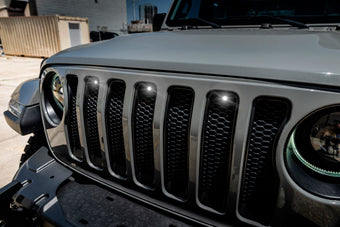 compare product Oracle Pre-Runner Style LED Grille Kit for Jeep Wrangler JL - White
