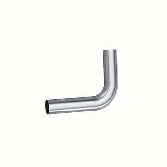 compare product MBRP Universal 5in - 90 Deg Bend 12in Legs Aluminized Steel (NO DROPSHIP)