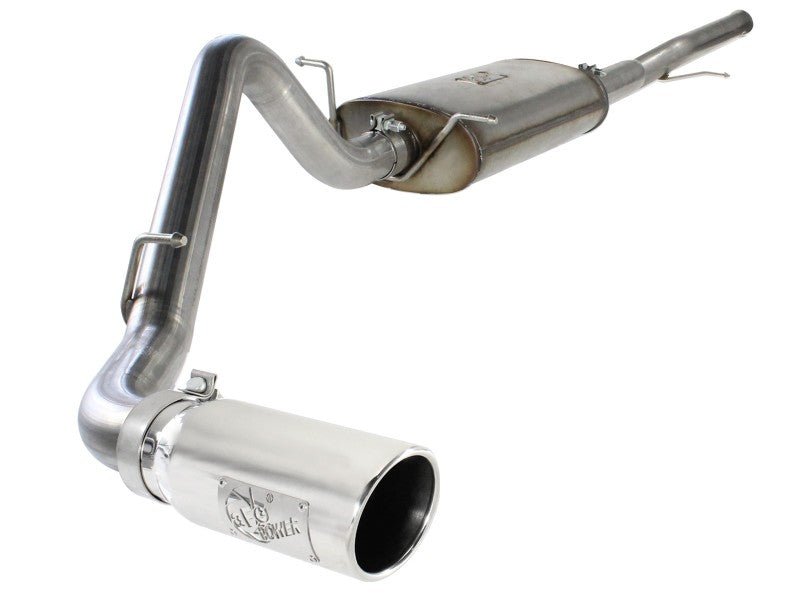 aFe MACHForce XP Exh CB, Stainless steel GM Silverado/Sierra 1500 2014 V* - 5.3/6.2L Polished tip - My Store