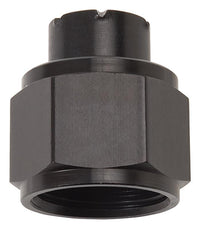 Russell Performance - 12 AN Flare Cap (Black) - My Store