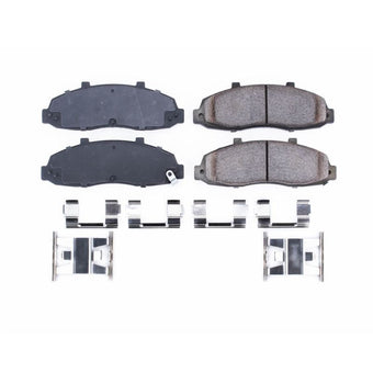 compare product Power Stop 97-03 Ford F-150 Front Z17 Evolution Ceramic Brake Pads w/Hardware