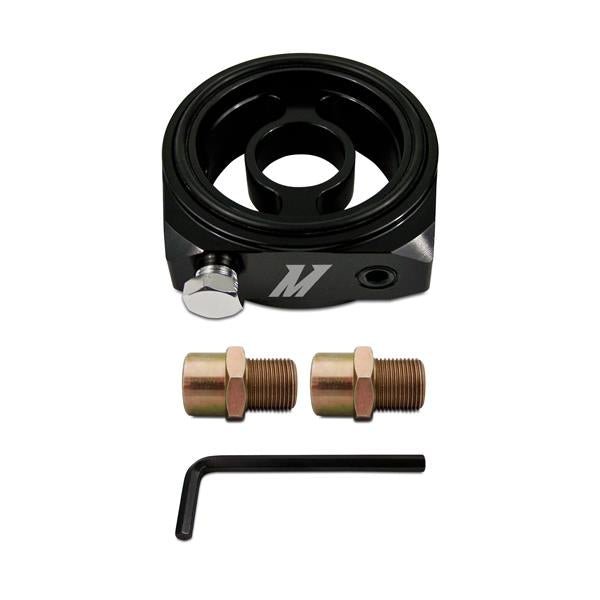 Mishimoto Oil Sandwich Plate Adapter with 3 x 1/8in NPT Ports - My Store
