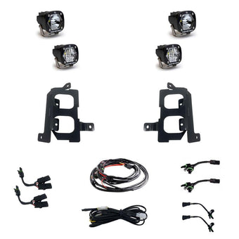 compare product Baja Designs GMC 2020-22 Sierra 2500HD/3500HD S1 Dual Fog Pocket Light Kit