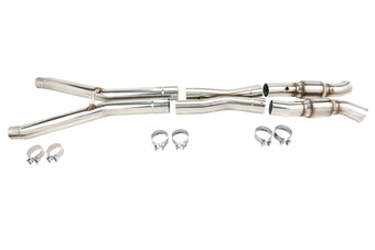 compare product Kooks 09-13 Chevy Corvette C6 LS2/LS3 6.0L/6.2L 3in x 3in GREEN Cat SS X-Pipe Kooks HDR Req