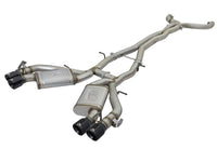 aFe MACHForce XP 3in 304 SS Cat - Back Dual Exhaust w/ Black Tips 16 - 17 Chevy Camaro SS V8 - 6.2L - My Store