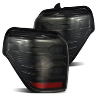AlphaRex 10 - 21 Toyota 4Runner LUXX LED Taillights Alpha Blk w/Activ Light/Seq Signal - My Store