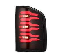 AlphaRex 07 - 14 Chevrolet Silverado 1500/2500HD/3500HD Luxx - Series LED Tail Lights Black/Red - My Store
