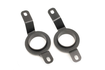 compare product BMR 82-82 3rd Gen F-Body Upper Spring Mounts - Black Hammertone