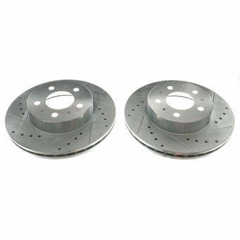 compare product Power Stop 95-97 Ford Crown Victoria Front Evolution Drilled & Slotted Rotors - Pair