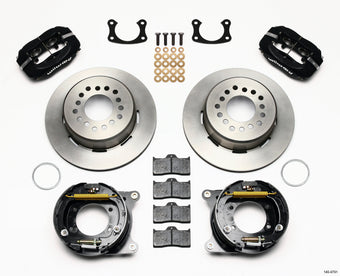 compare product Wilwood Forged Dynalite P/S Park Brake Kit New Big Ford 2.50in Offset Front Caliper Mount
