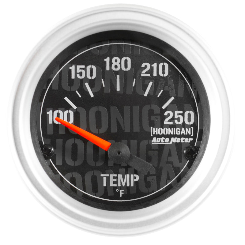 Autometer Hoonigan 52mm 100 - 200 Deg F Full Electronic Water Temp Gauge - My Store