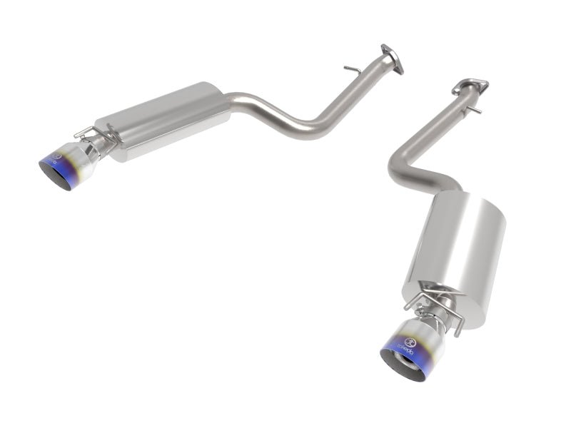 aFe Lexus IS350 14 - 22 V6 - 3.5L Takeda Axle - Back Exhaust System - Blue Tip - My Store