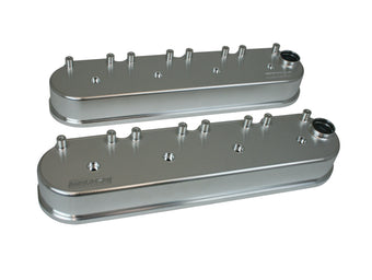 compare product Moroso GM LS Valve Cover (w/AEM/Holley/Other Smart Coils) - Tall - Billet Aluminum - Pair