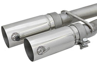aFe Rebel Series 3in SS Cat - Back Exhaust System w/ Polished Tip 04 - 15 Nissan Titan V8 5.6L - My Store