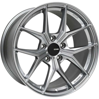 compare product Enkei TSR-X 18x8 45mm Offset 5x100 BP 72.6mm Bore Storm Gray Wheel