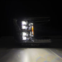 AlphaRex 18 - 20 Ford F - 150 NOVA LED Proj Headlight Alpha Blk (14th Gen G2 Style) - My Store