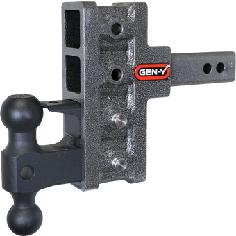 compare product Gen-Y Mega Duty 2in Shank 5in Offset Drop 2K TW 16K Hitch w/GH-051 Dual-Ball/GH-032 Pintle Lock