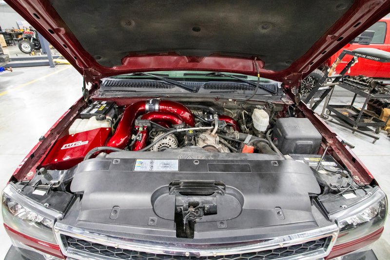 Wehrli 06 - 07 Chevrolet Duramax 6.6L LBZ Stage 2 High Flow Intake Bundle Kit - WCFab Red - My Store